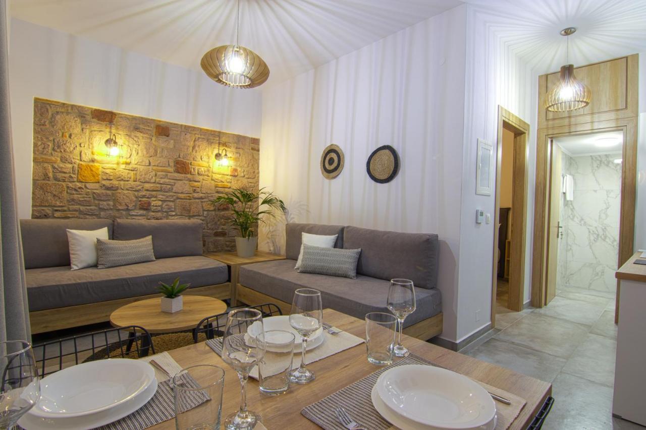 Onar Limnos II Luxury Apartments Moúdhros Exteriör bild